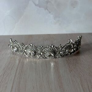 Elegant Silver Tiara